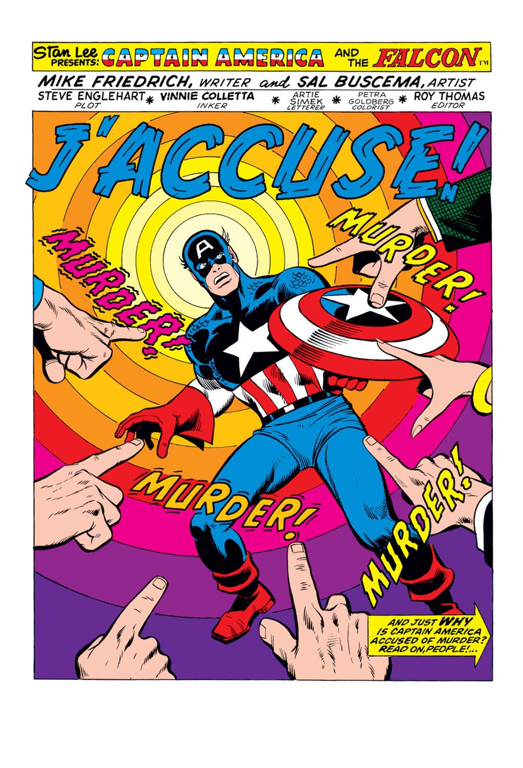 Read online Captain America (1968) comic -  Issue #170 - 2