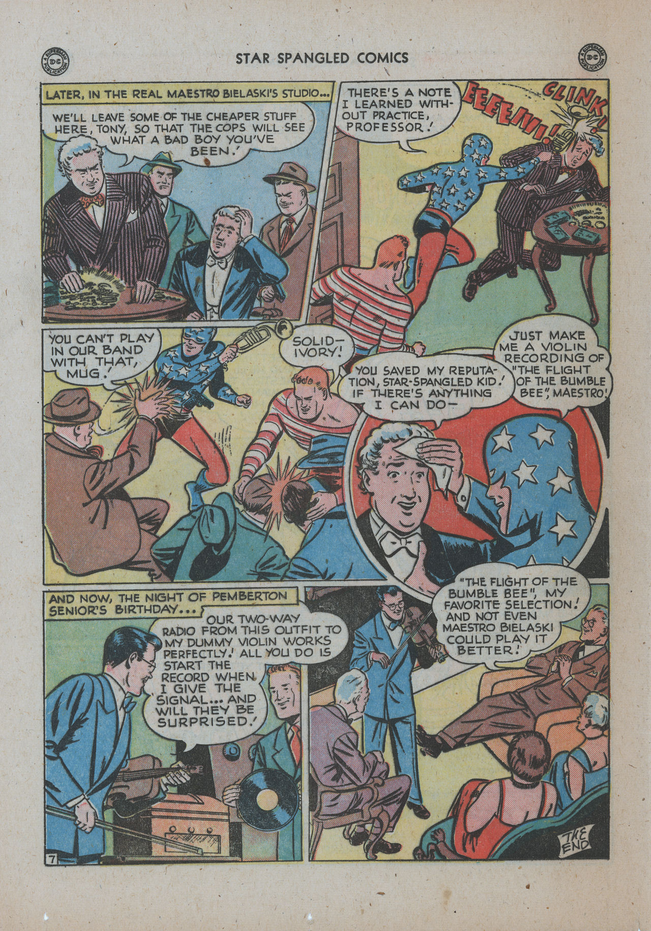 Read online Star Spangled Comics comic -  Issue #73 - 34