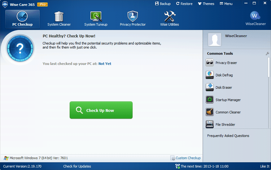 Wise care 365 pro 2.63 build 201 final downmania