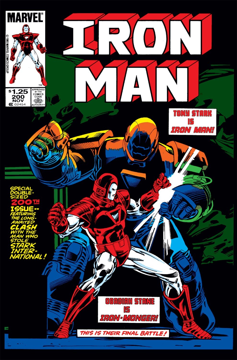 Read online Iron Man (1968) comic -  Issue #200 - 1