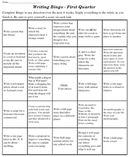 Five paragraph essay bingo 07 picture