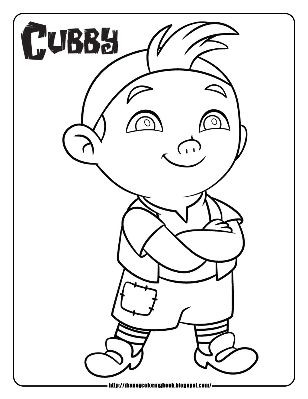 jake and the pirates coloring pages - photo #6