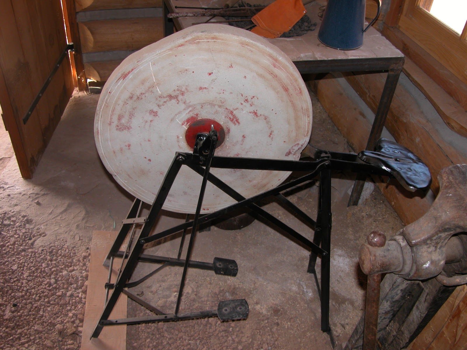 The McConkie Chronicles The tour continuesThe blacksmith shop