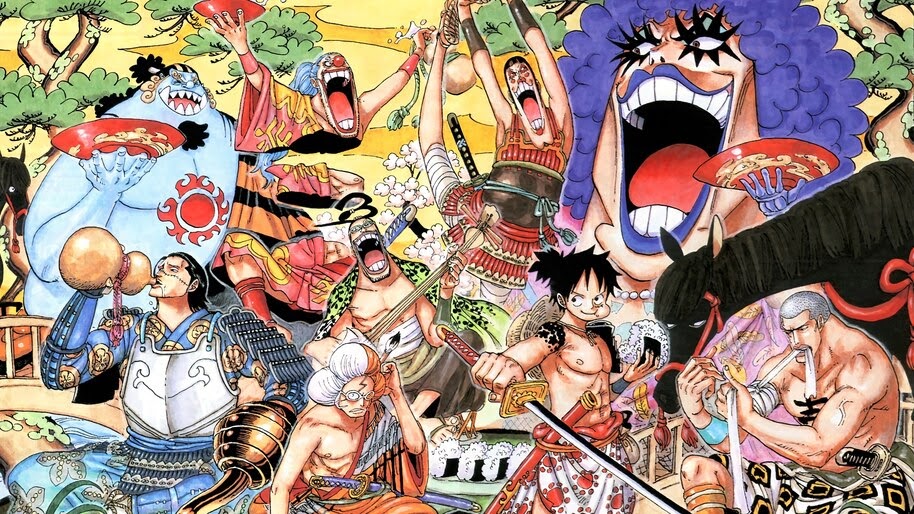 One Piece, Anime, Characters, 4K, #6.125