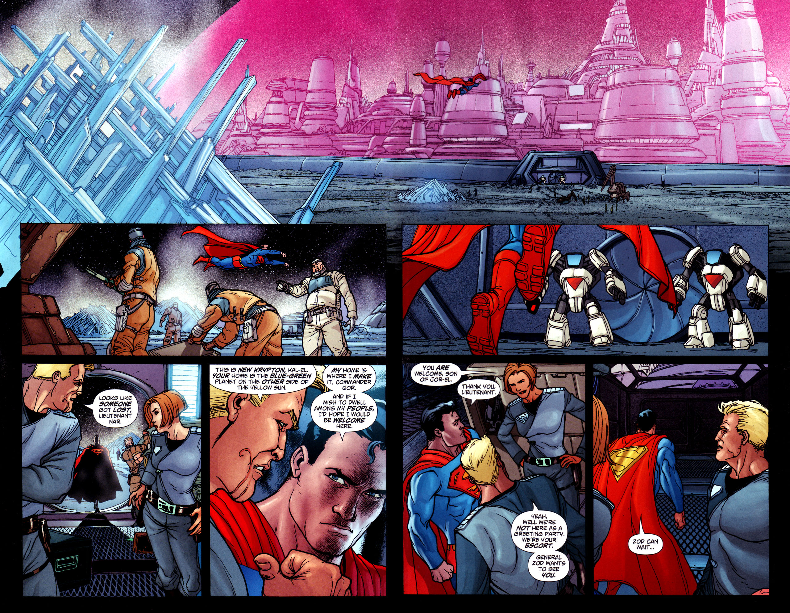 Read online Superman: World of New Krypton comic -  Issue #1 - 4