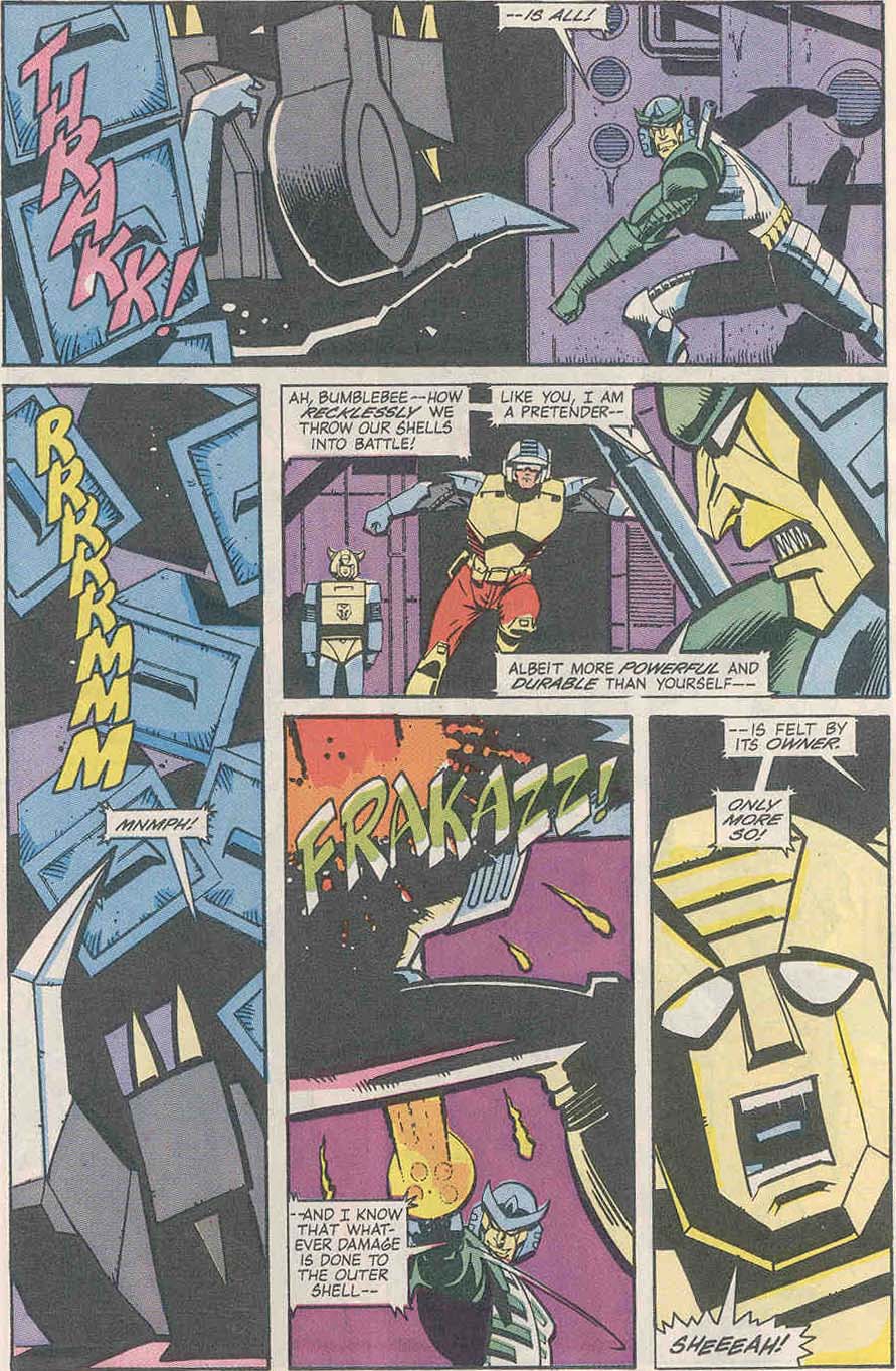 Read online The Transformers (1984) comic -  Issue #65 - 12