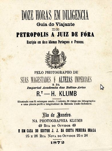 LIVRO: DOZE HORAS EM DILIGÊNCIA - 1872 (Clique na imagem), PARA BAIXAR .