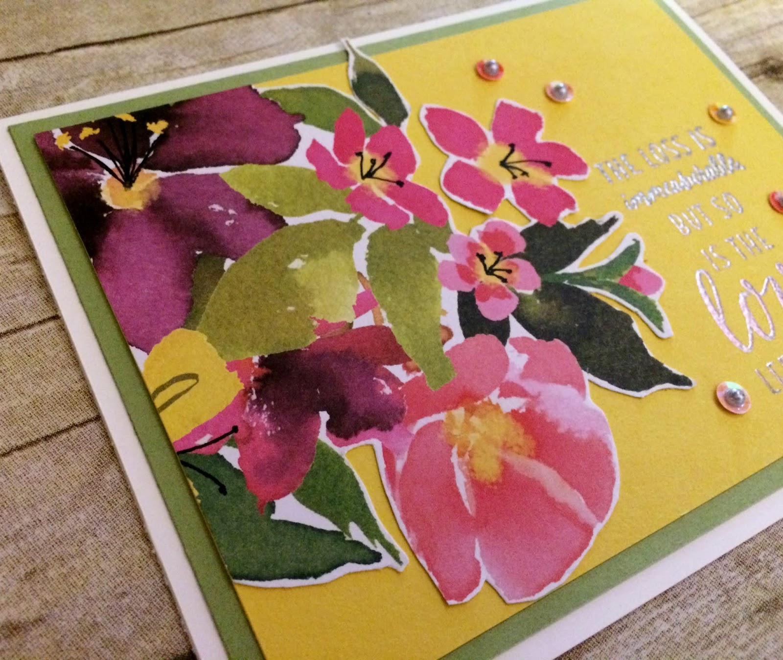 Kards by Kadie Cut Out Flower Card