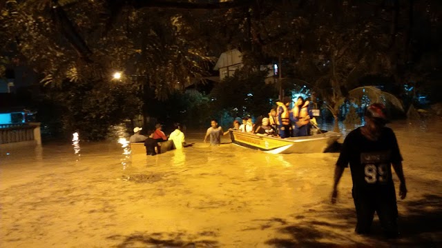 Banjir kali ke dua di Sinar Alam 15 Ogos 2015
