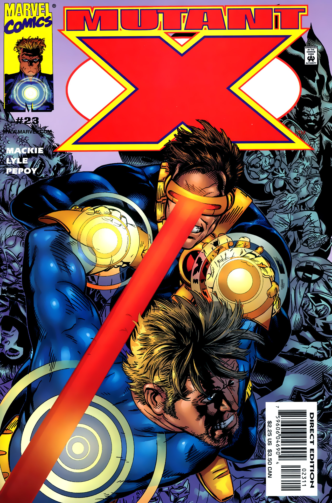 Read online Mutant X comic -  Issue #23 - 1