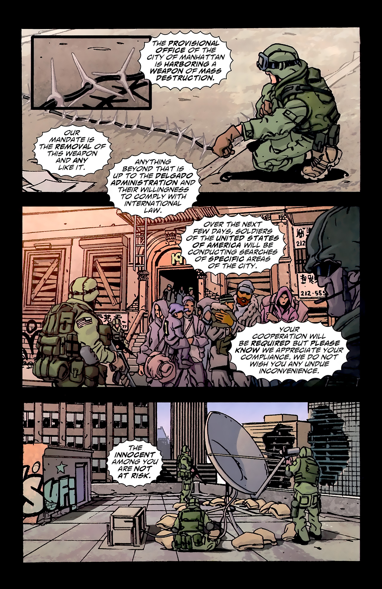 Read online DMZ (2006) comic -  Issue #48 - 4