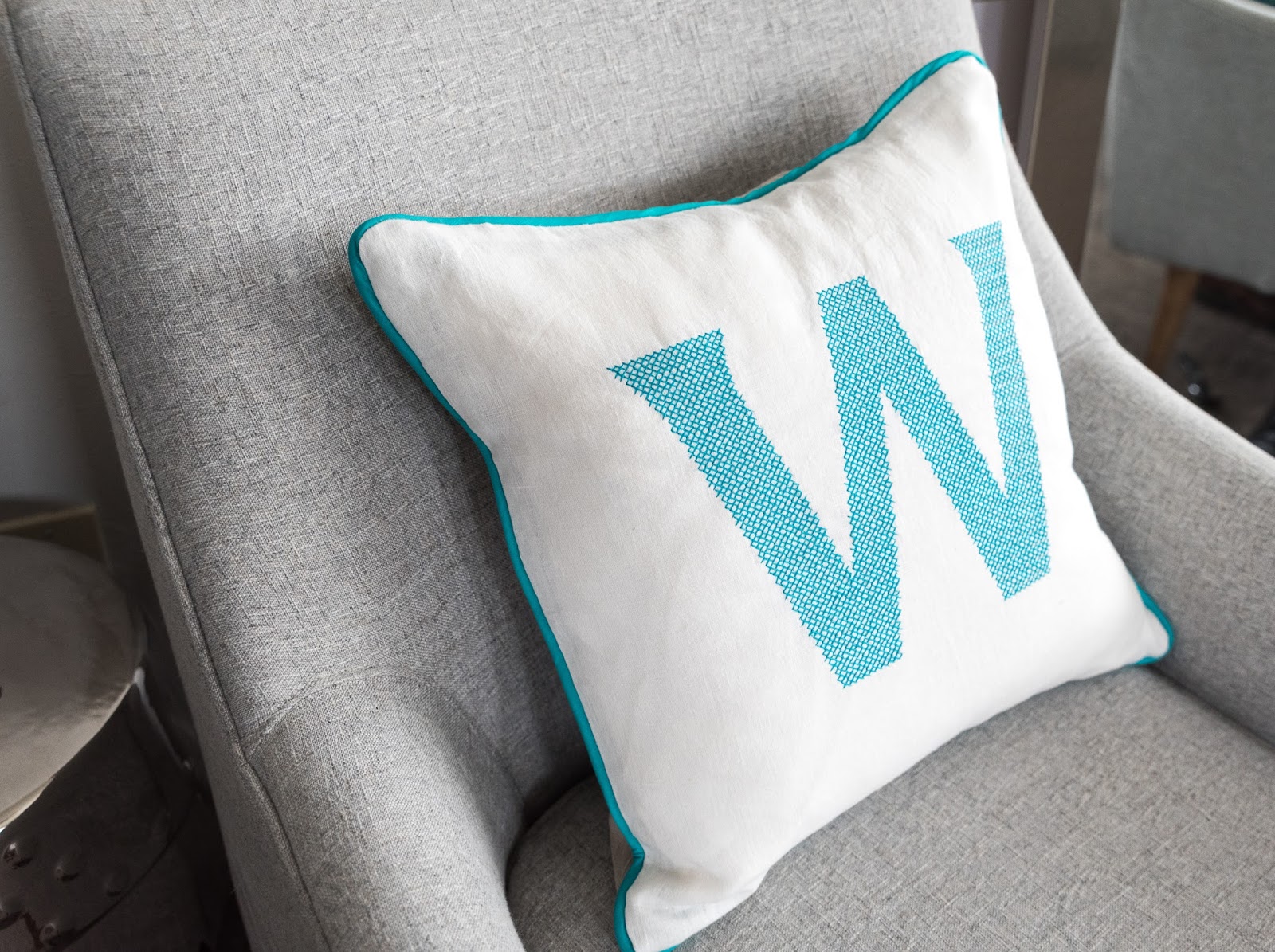 deep thoughts by cynthia Piping on a Pillow with a Zipper Closure