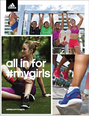Adidas All in for #mygirls