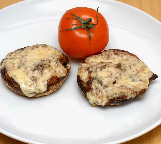 The Low Carb Diabetic Mushrooms with Pâté and Cheese a low carb
