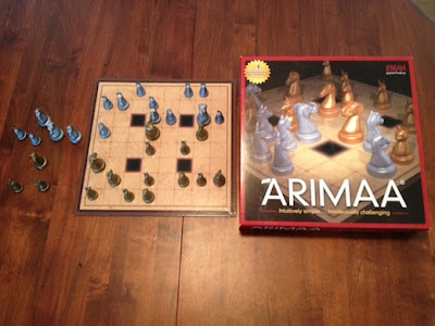 Arimaa board game in play - its like Chess