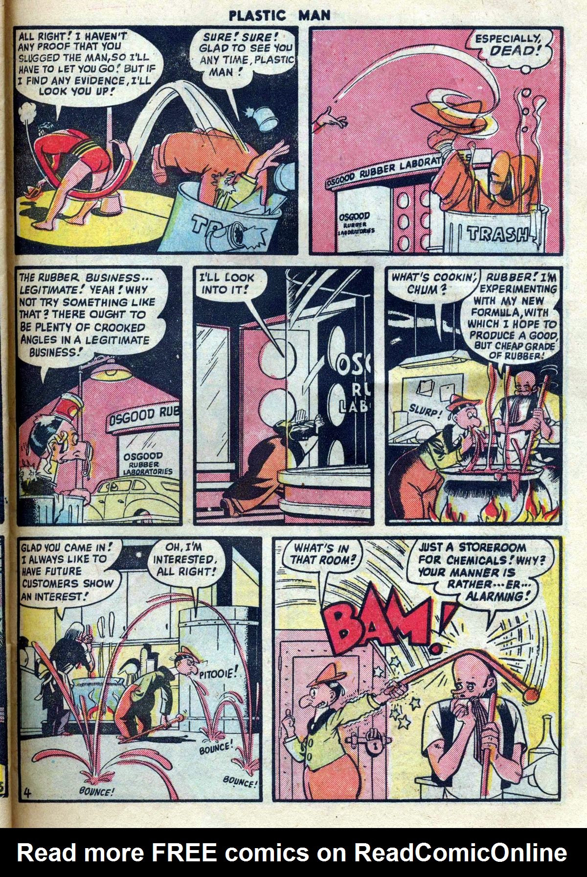 Read online Plastic Man (1943) comic -  Issue #17 - 27