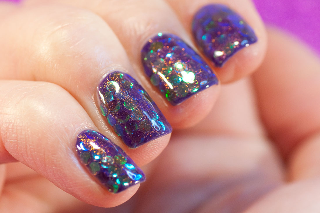 31 Day Challenge: Day 17, Glitter Nails with Max Factor Fantasy Fire