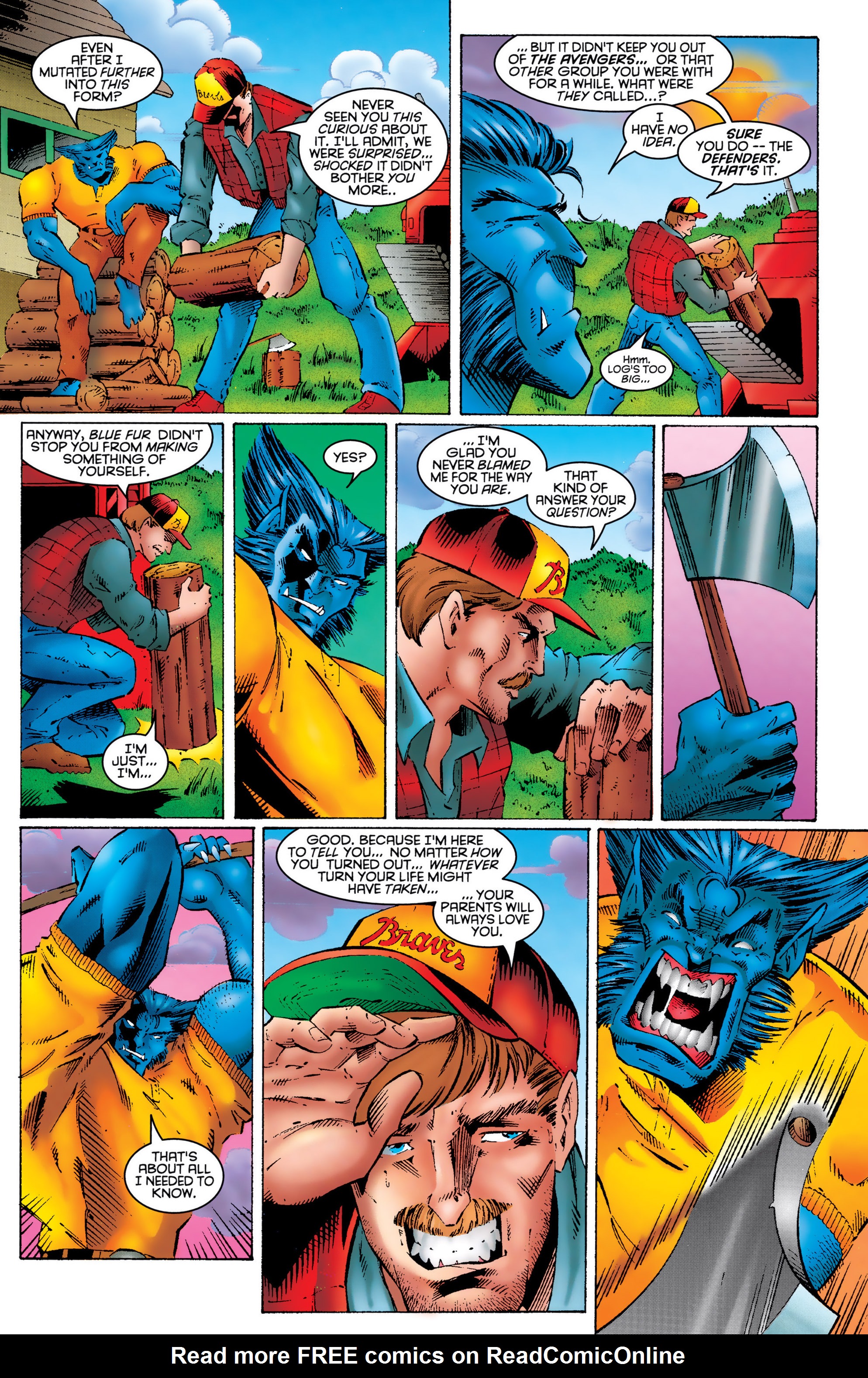 Read online X-Men: The Road to Onslaught comic -  Issue # TPB 3 - 244