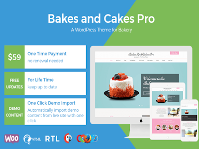 Bakes and Cakes Pro Wordpress theme