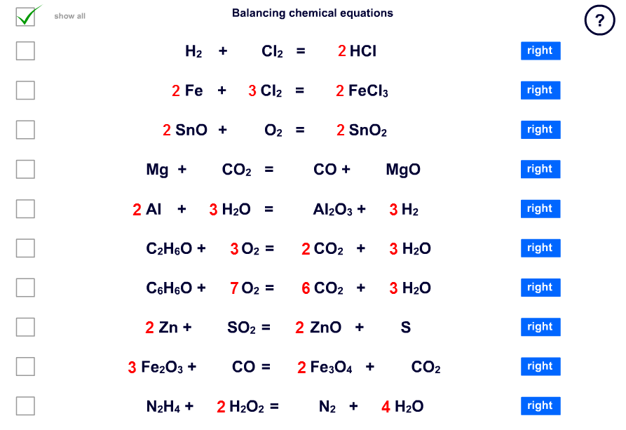 Gorgeous Balancing Chemical Equations Questions Artwork Concept