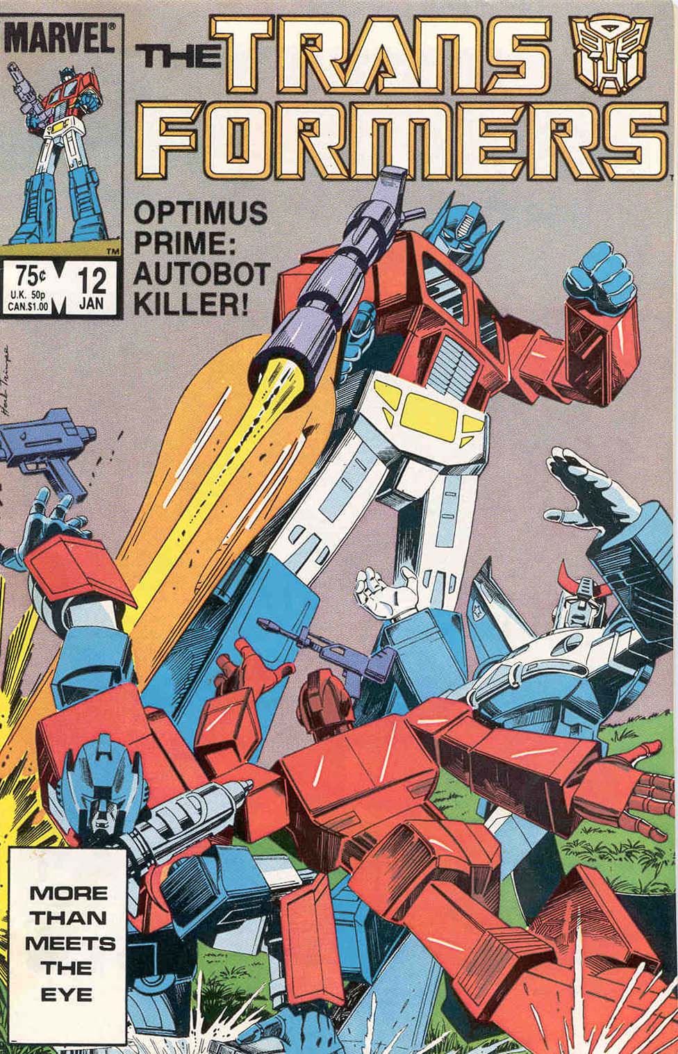 Read online The Transformers (1984) comic -  Issue #12 - 1