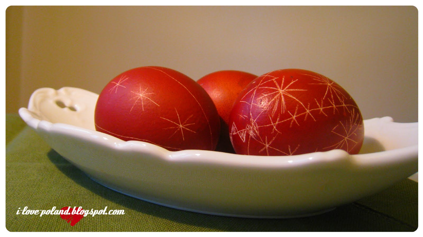 The beauty of Poland Traditional Polish Easter Eggs "Pisanki"