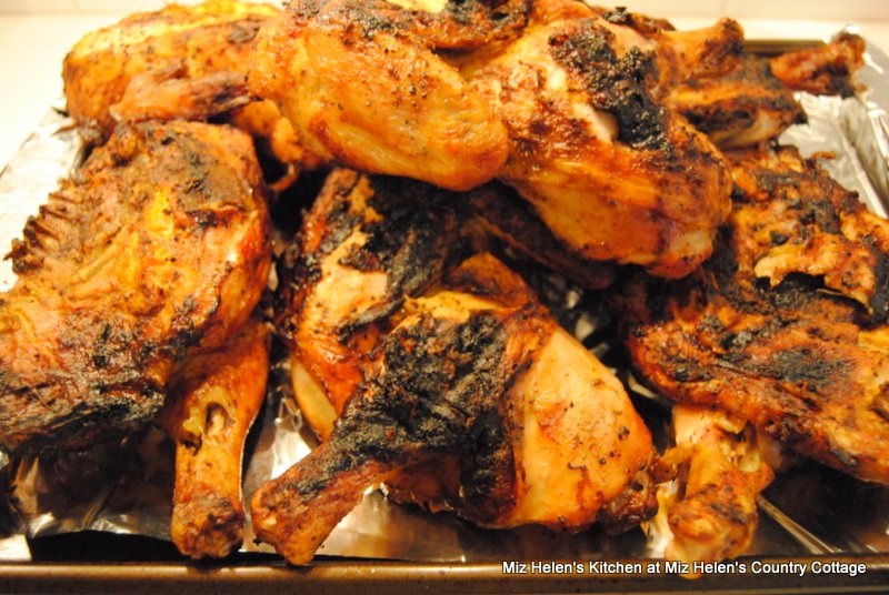 Grilled Chicken with Alabama White Sauce