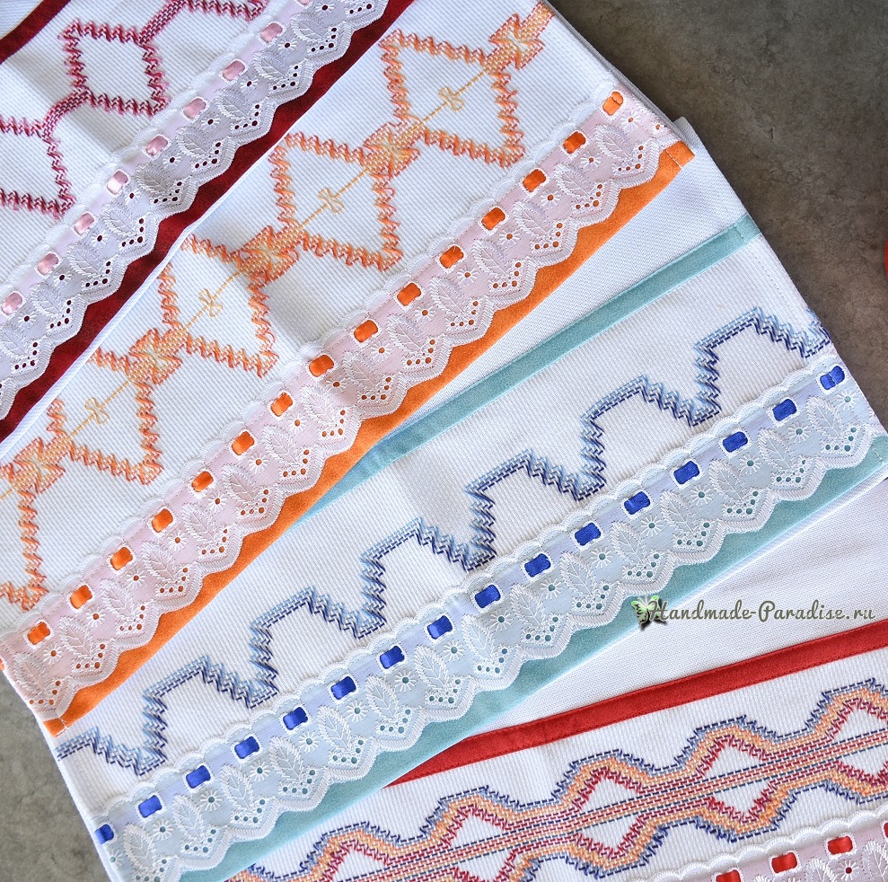 Схемы вышивки для декорирования полотенца (5)