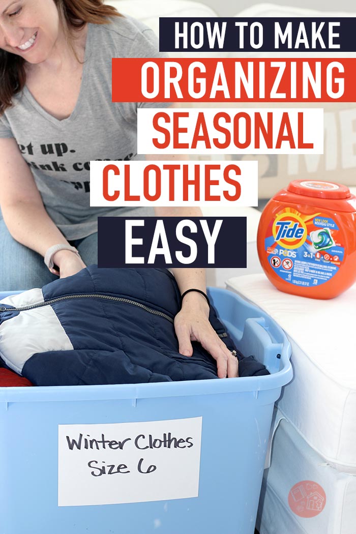How to Make Organizing Seasonal Clothes Easy Sunny Day Family