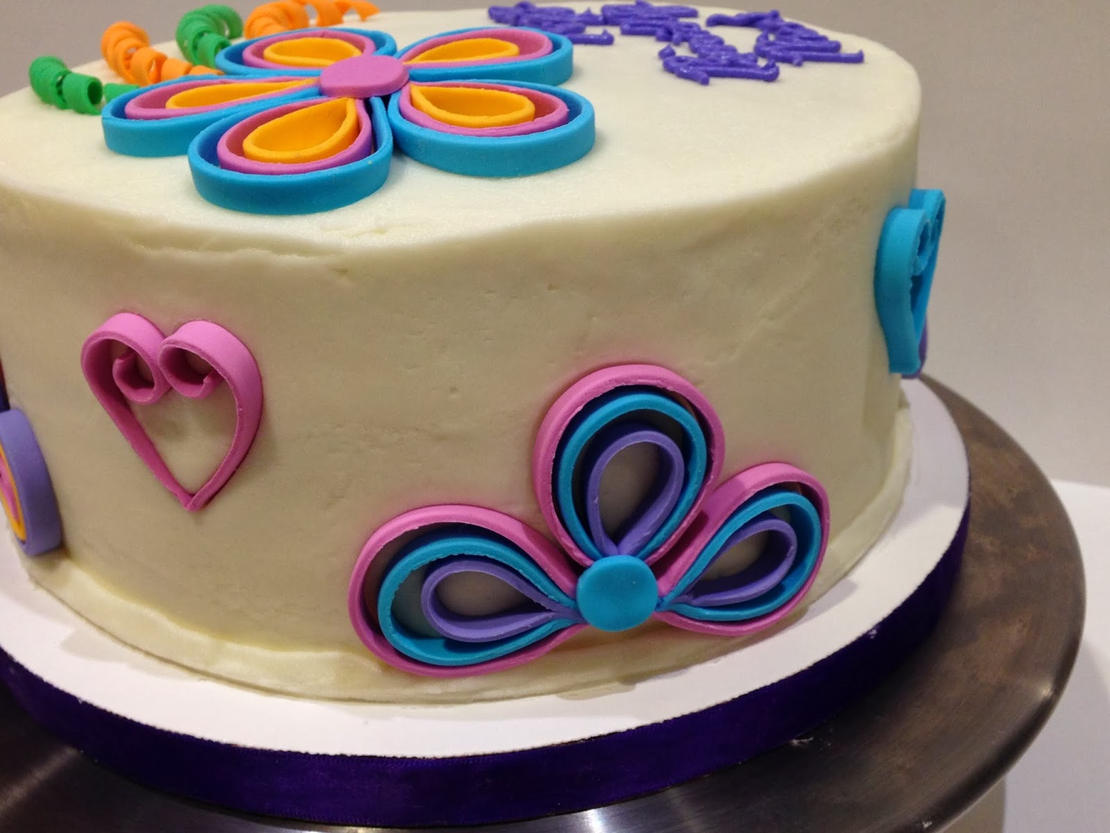 Julie's Custom Confections: Completely Nut Free Birthday Cake