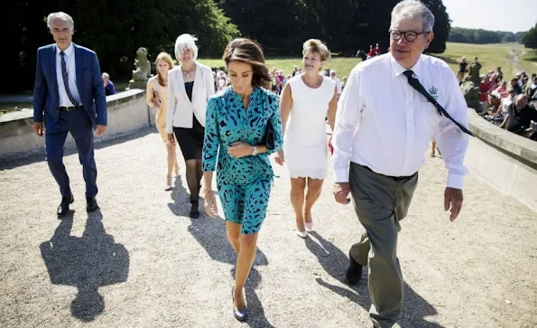 Princess Marie of Denmark attended the ceremony to mark the inclusion of “The Par force hunting landscape North Zealand” joining the UNESCO’