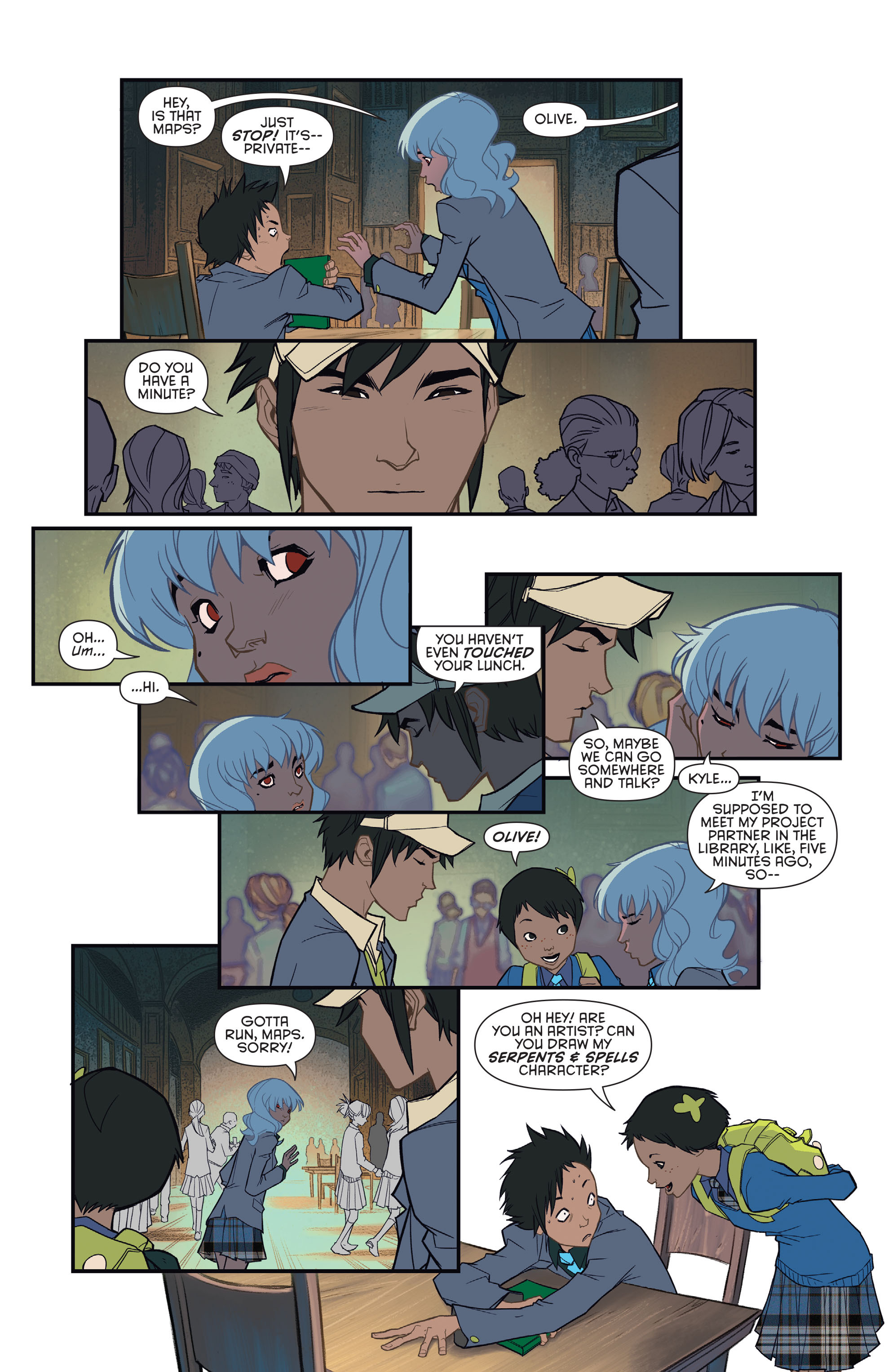 Read online Gotham Academy comic -  Issue #2 - 7