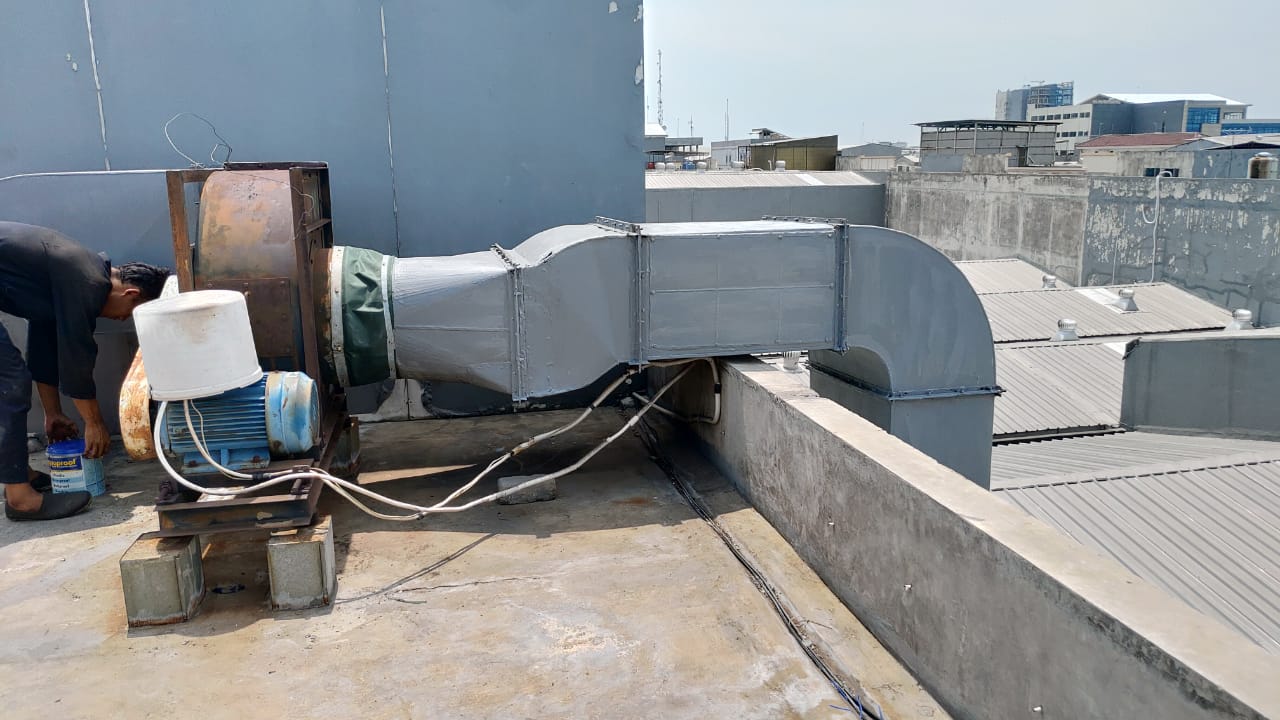 KEGIATAN CLEANING DUCTING