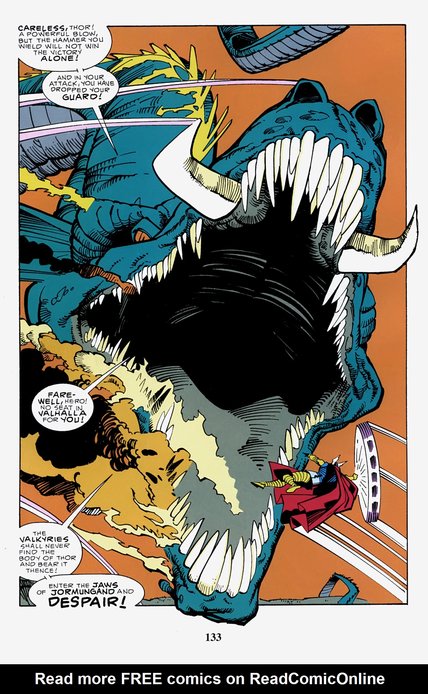 Read online Thor Visionaries: Walter Simonson comic -  Issue # TPB 5 - 133