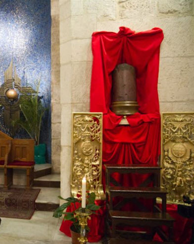Φραγκισκανικό παρεκκλήσι του Ιερού Ναού της Αναστάσεως, Ιεροσόλυμα.