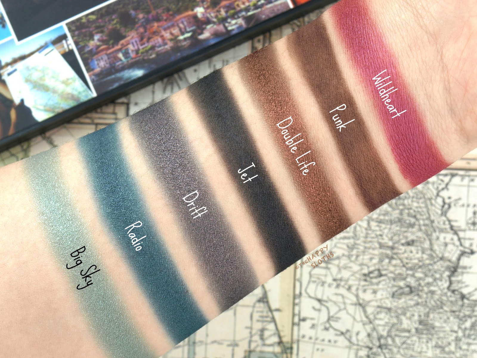 Urban Decay | Born to Run Palette: Review and Swatches