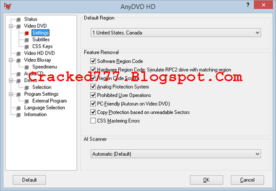 anydvd hd 8.1 9.0 crack