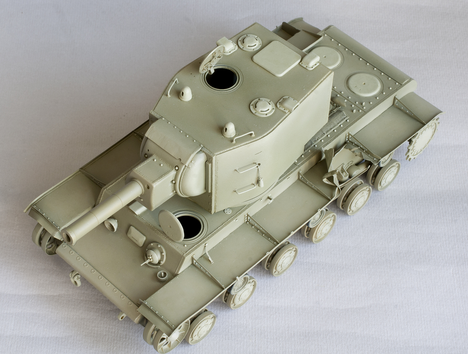 NICE MODELS: Покраска КВ-2