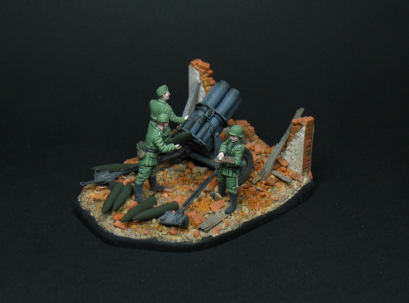 Model72 Miniatures 21cm Nebelwerfer 42, S Model 1/72