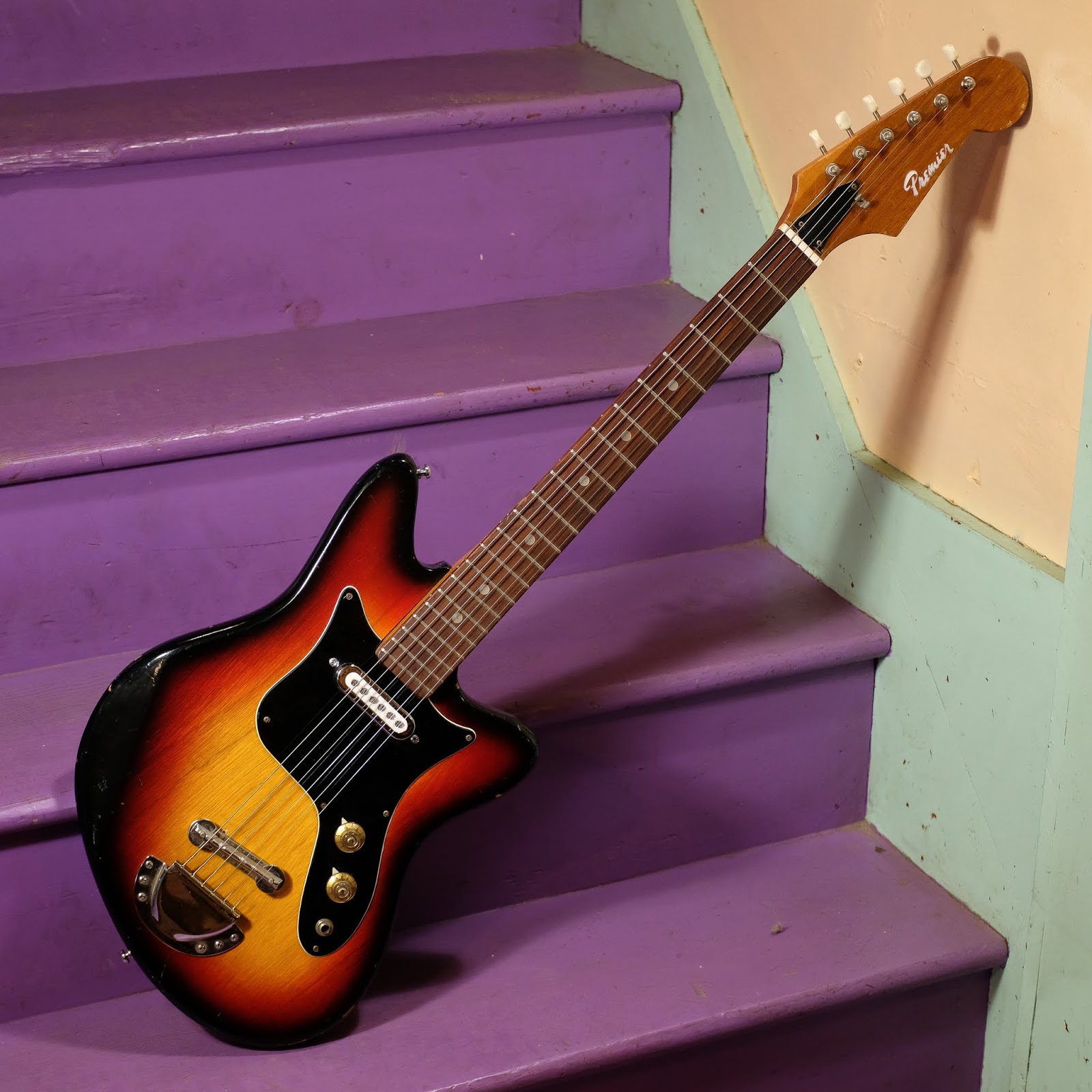 1960s Fujigenmade Offset Electric Guitar