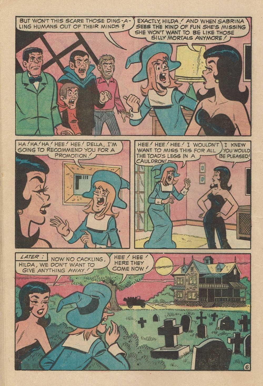 Read online Archie's TV Laugh-Out comic -  Issue #14 - 16