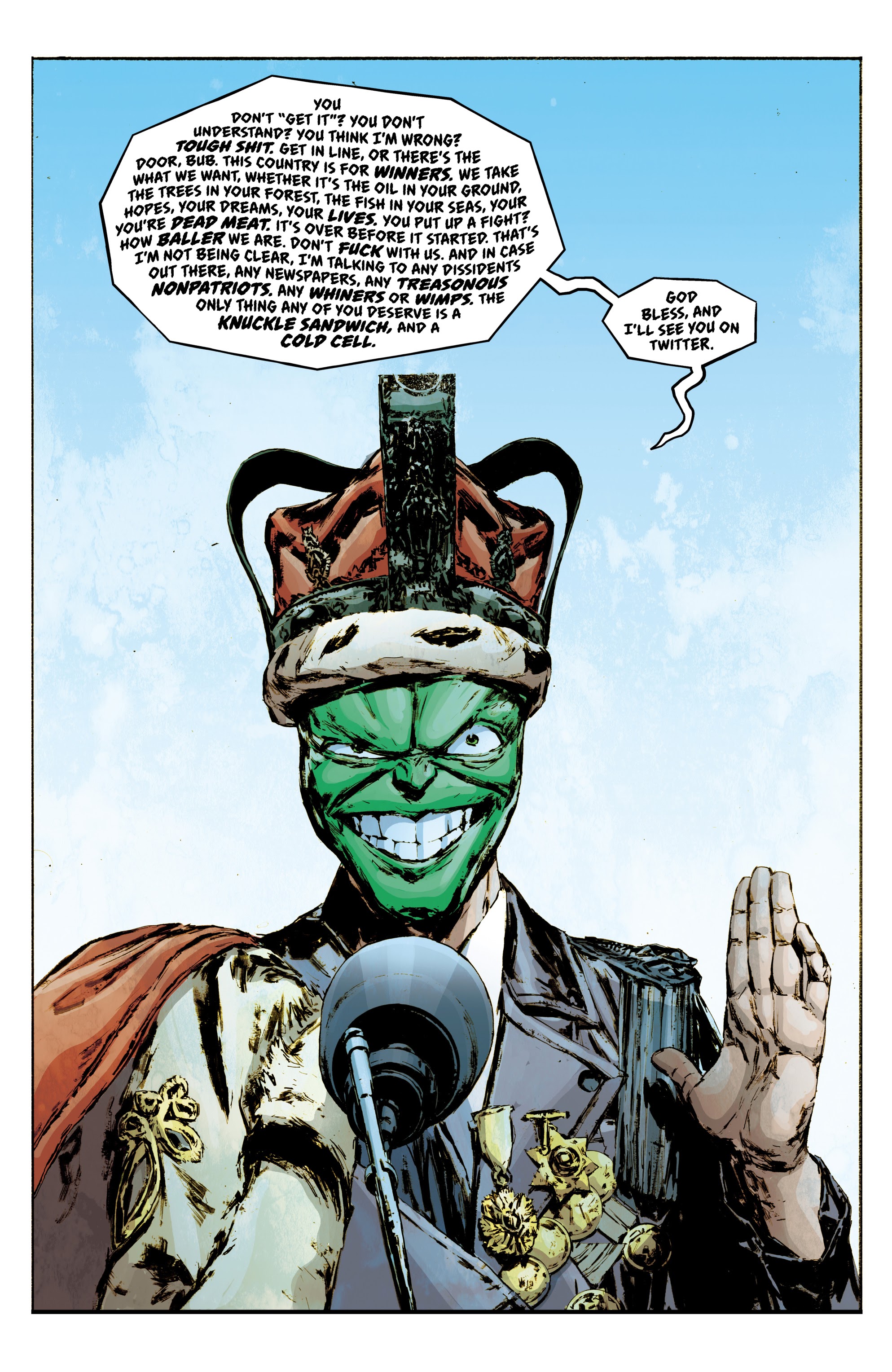 Read online The Mask: I Pledge Allegiance to the Mask comic -  Issue # _TPB - 78