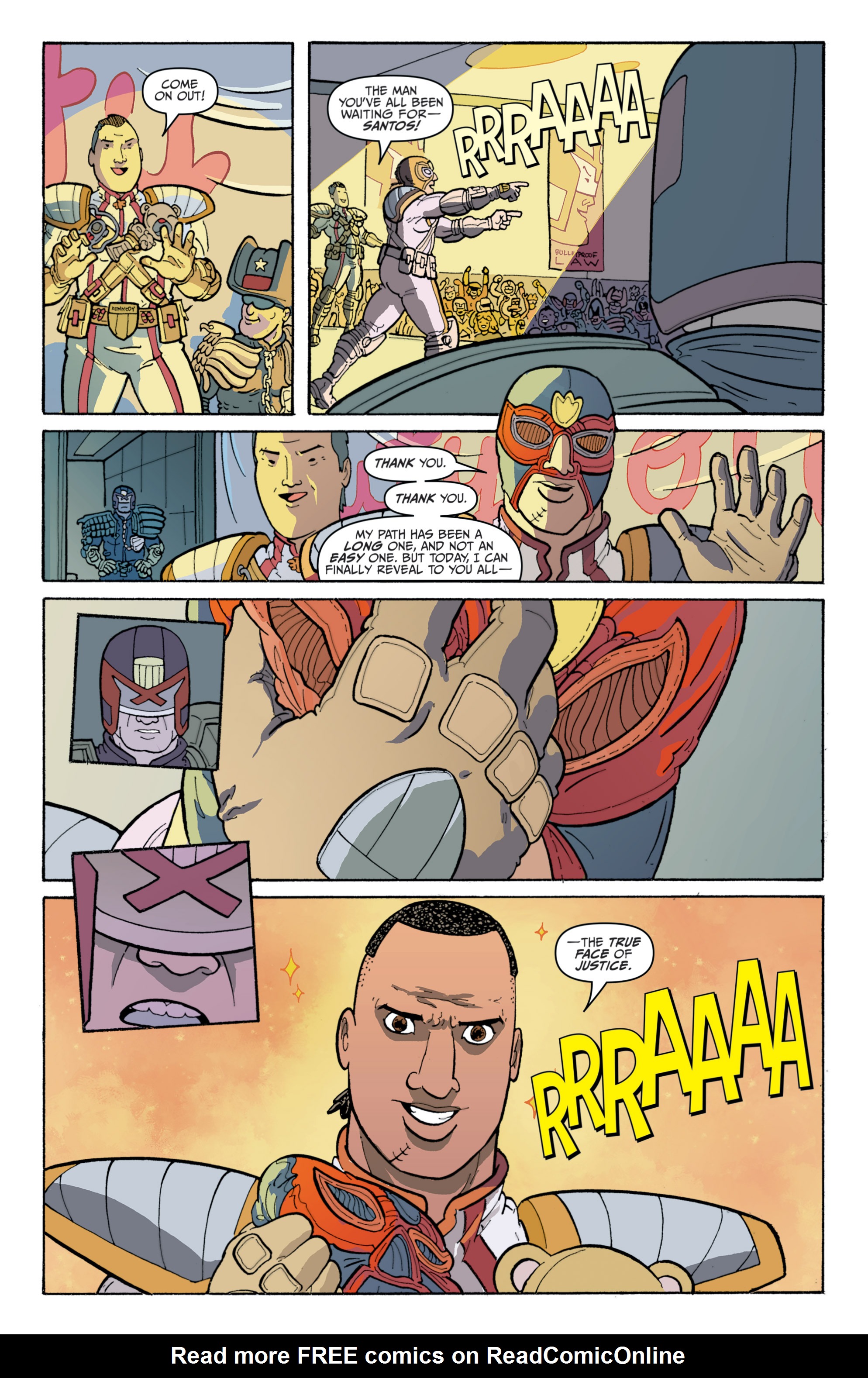 Read online Judge Dredd: Mega-City Two comic -  Issue #5 - 7