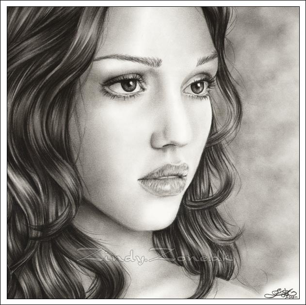 Jessica Alba Drawings ~ Child Coloring