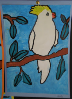 Art with Mrs Baker: Australian Bird Paintings