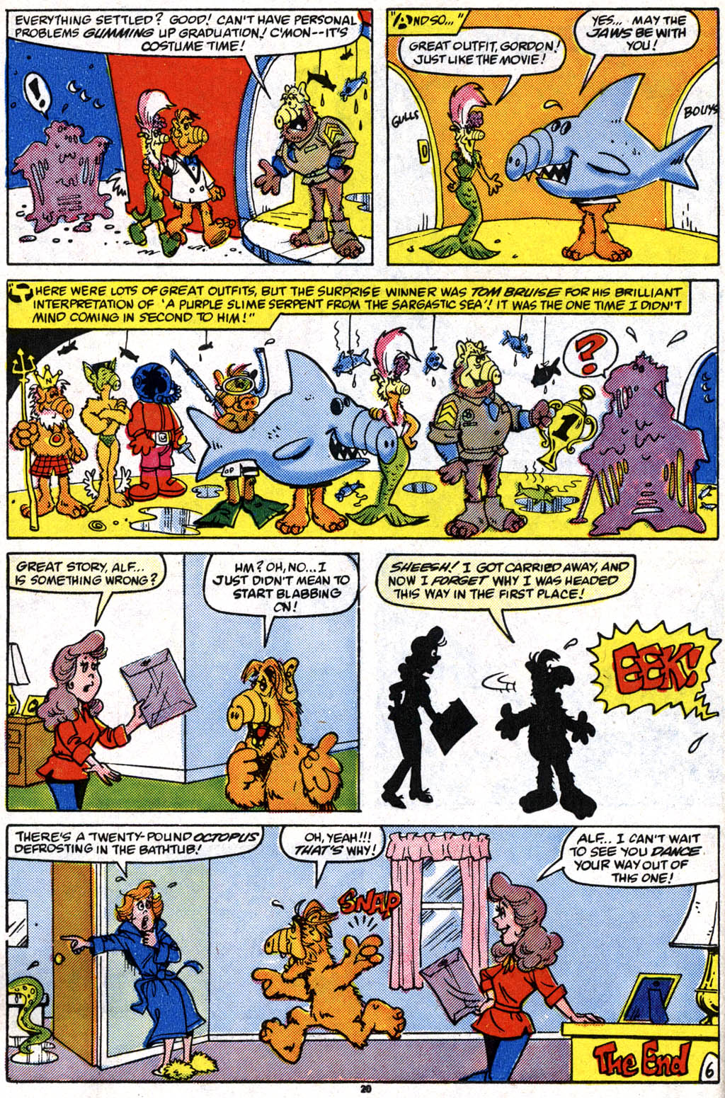 Read online ALF comic -  Issue #10 - 16