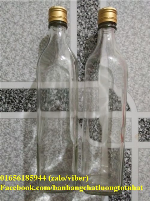 chai thủy tinh 500ml