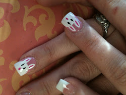 easter nail designs nails bunny