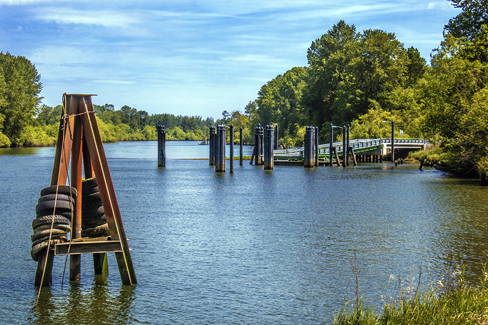 Photographing Oregon Westport Ferry