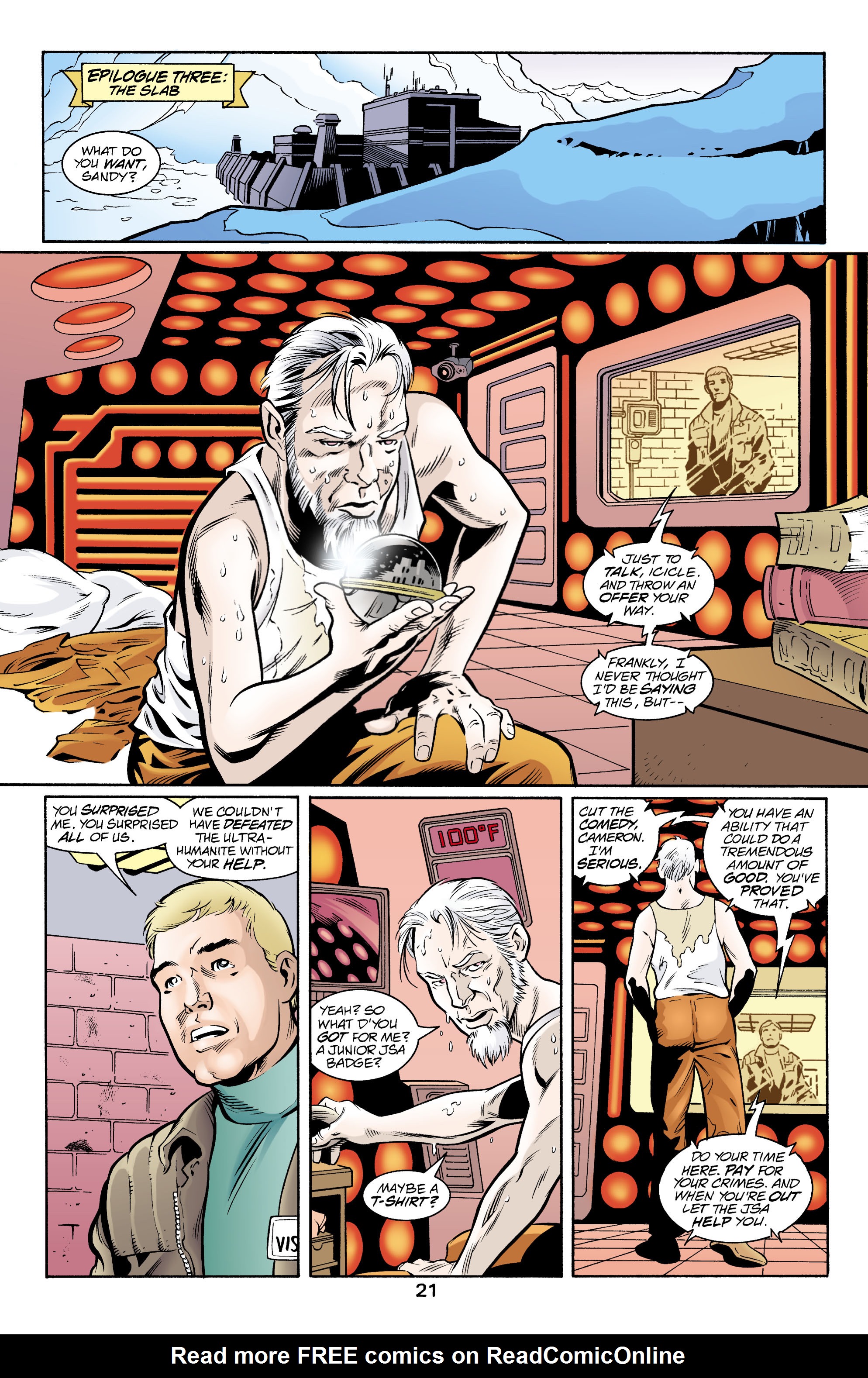 Read online JSA (1999) comic -  Issue #37 - 21